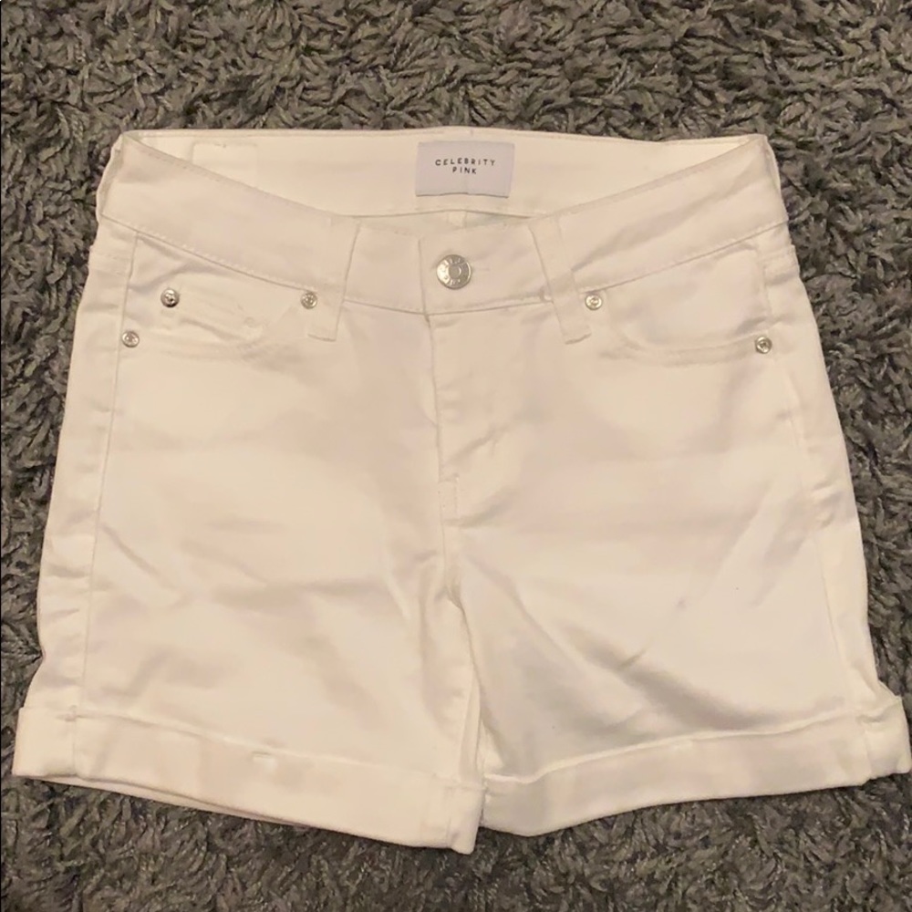 White shorts